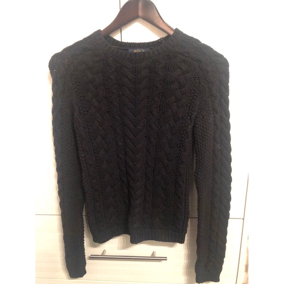 Ralph Lauren cable knit sweater. Black - Picture 1 of 2